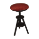 Screw piano stool restyled velvet fabrics
