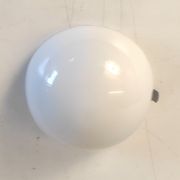 Ceiling lamp in opaline glass 16 cm, 60s/70s