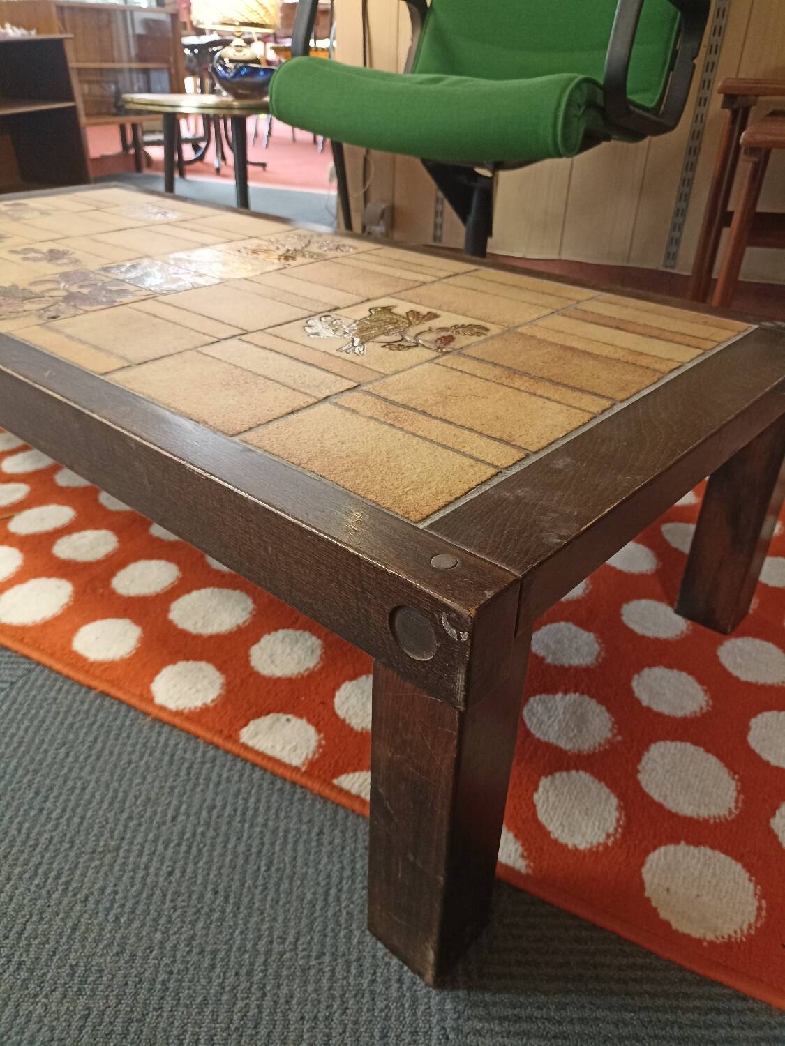 Ceramic coffee table Raymonde Leduc