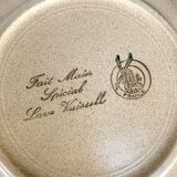 Stoneware dessert plates