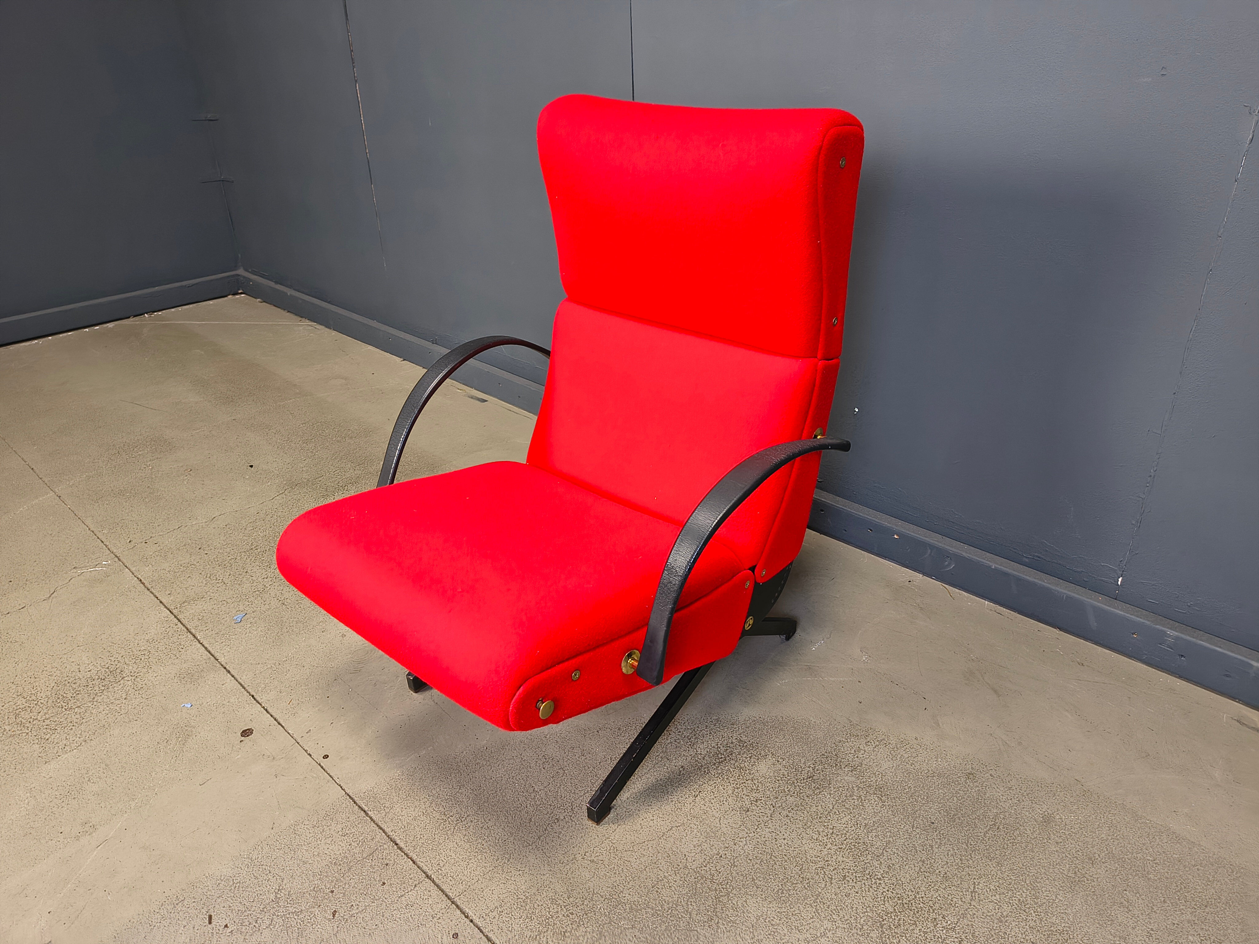 Vintage p40 lounge chair by Osvaldo Borsani for Tecno, 1960s