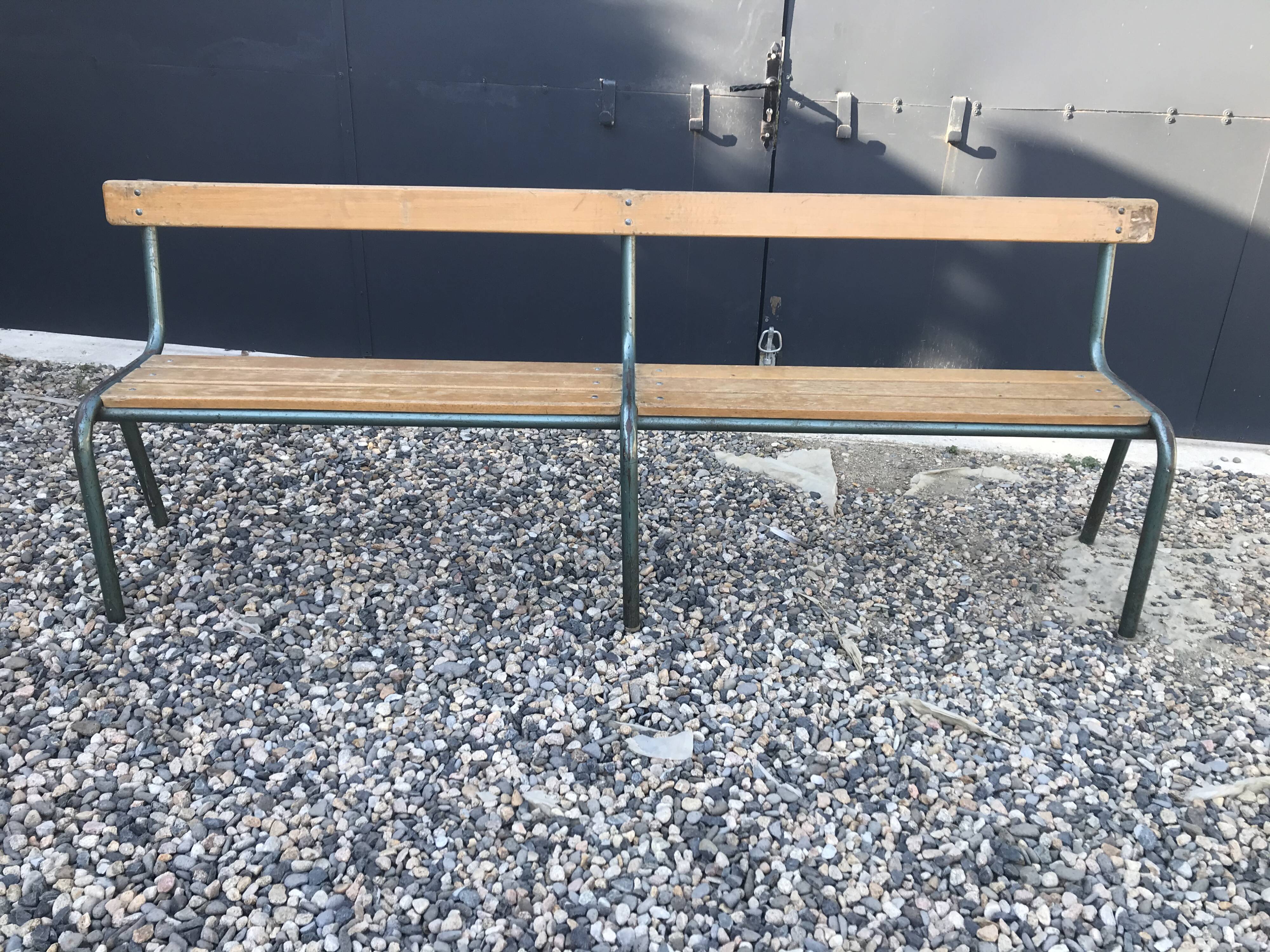 Two former Mullca school benches year 50