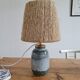 Artisanal stoneware lamp 1960