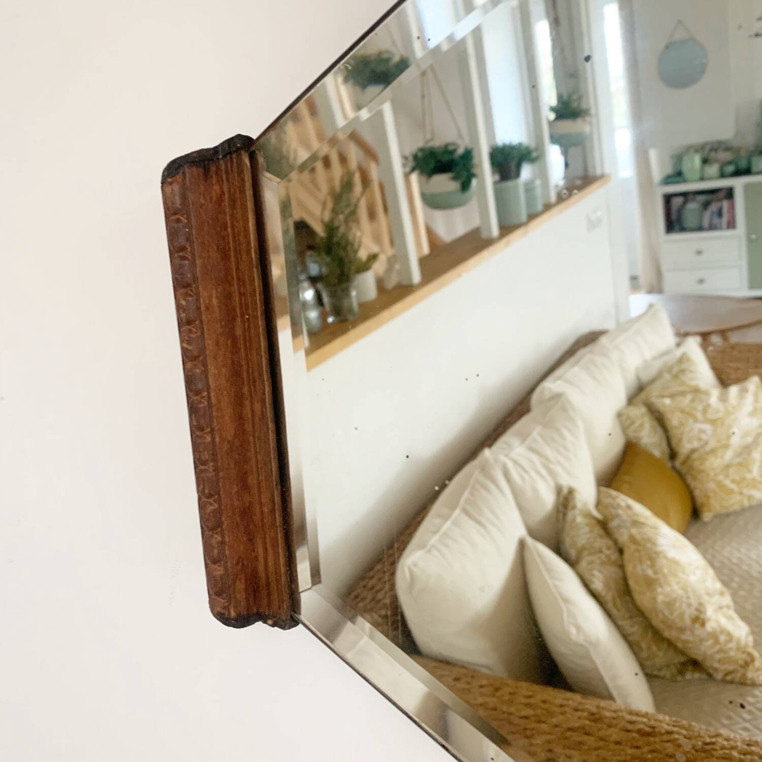 Miroir art déco biseauté
