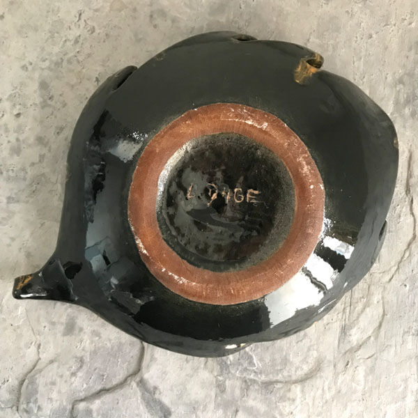 Dish sheet ceramic, L. Dage