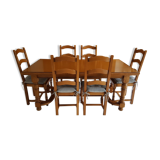 Table and 6 chairs