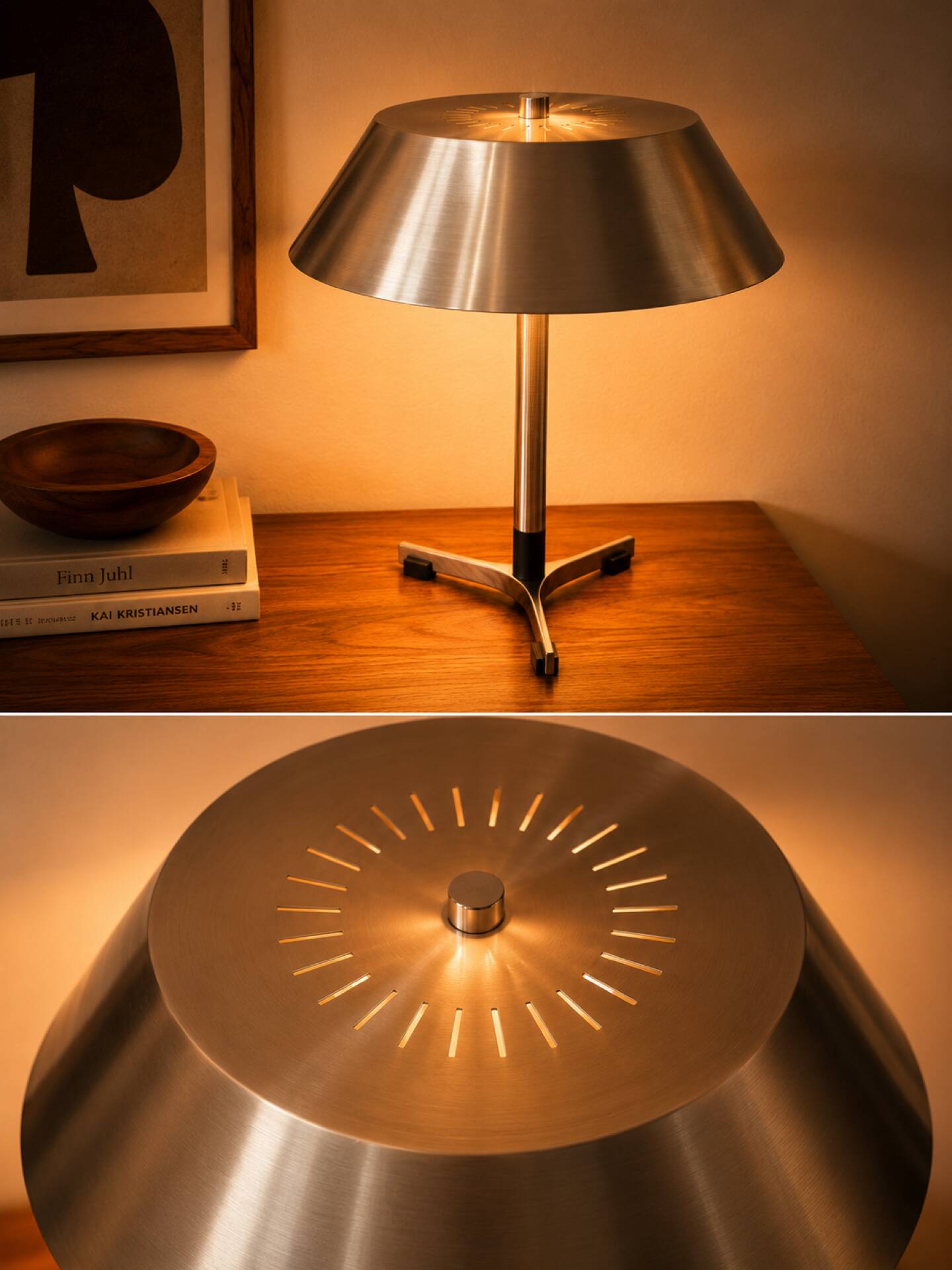 Lampe de table President par Jo Hammerborg pour Fog & Mørup