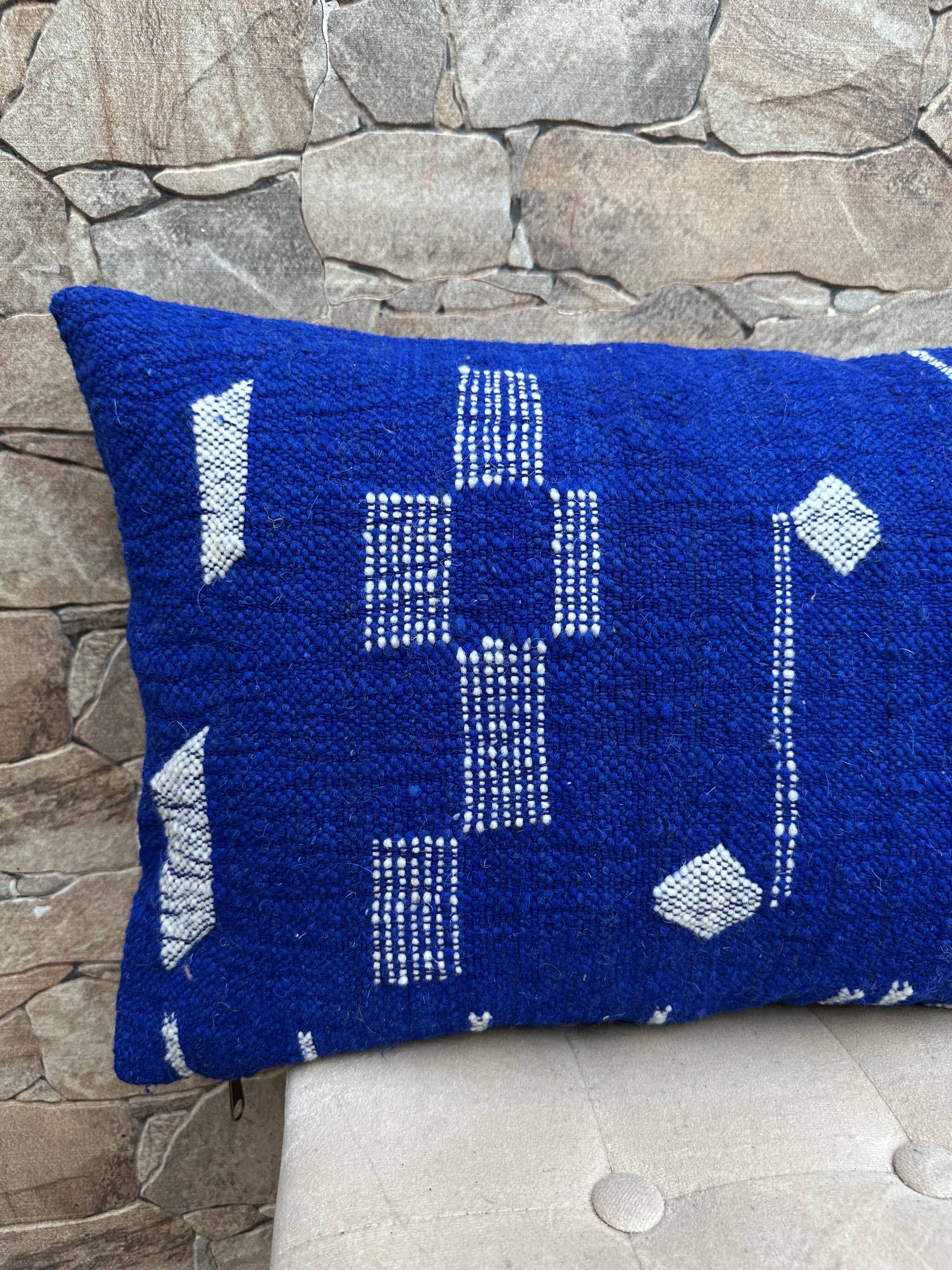 Moroccan floor cushion, decorative cushions, vintage Moroccan ottoman