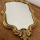 Vintage golden mirror