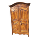 Louis xv cabinet in walnut gendarme’s hat