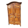 Louis xv cabinet in walnut gendarme’s hat