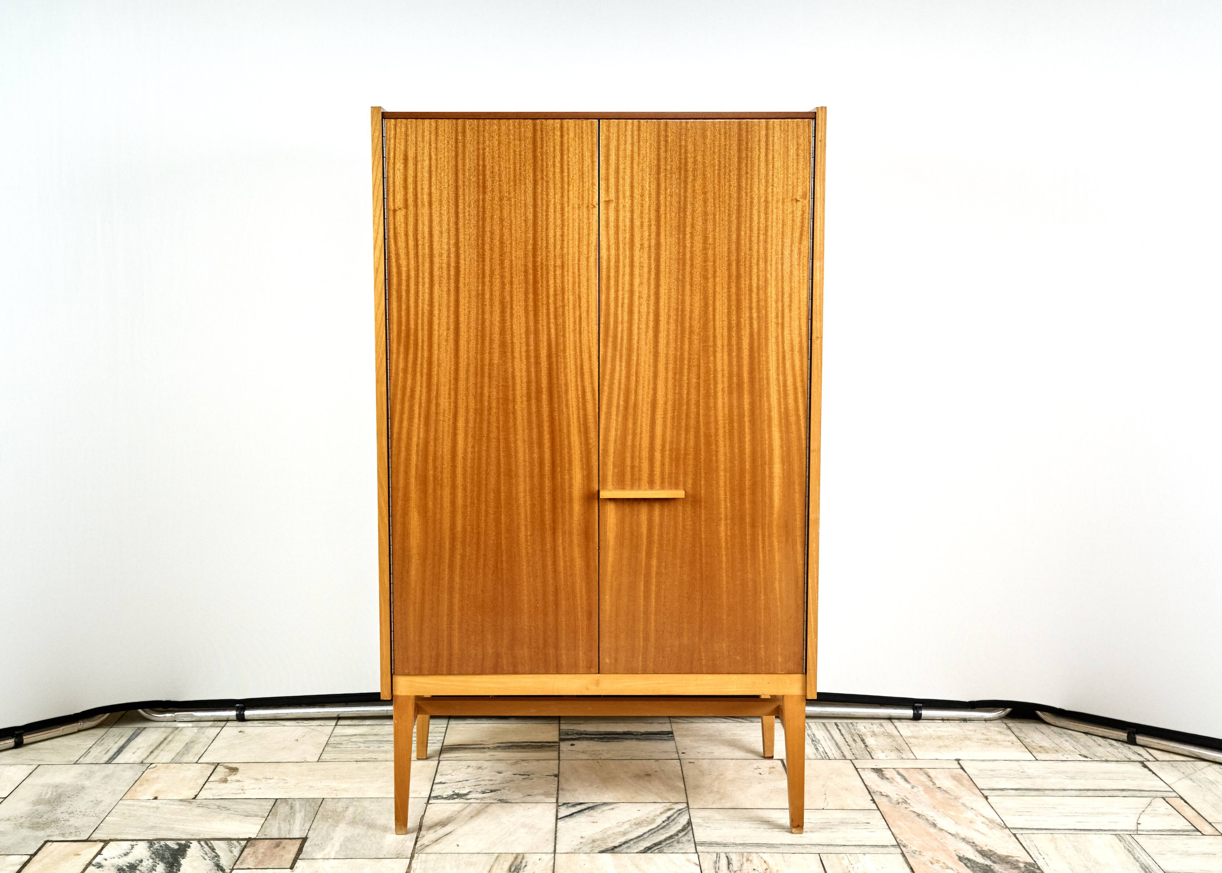 Vintage Wardrobe Cabinet by František Mezulánik for Up Závody, 1970s