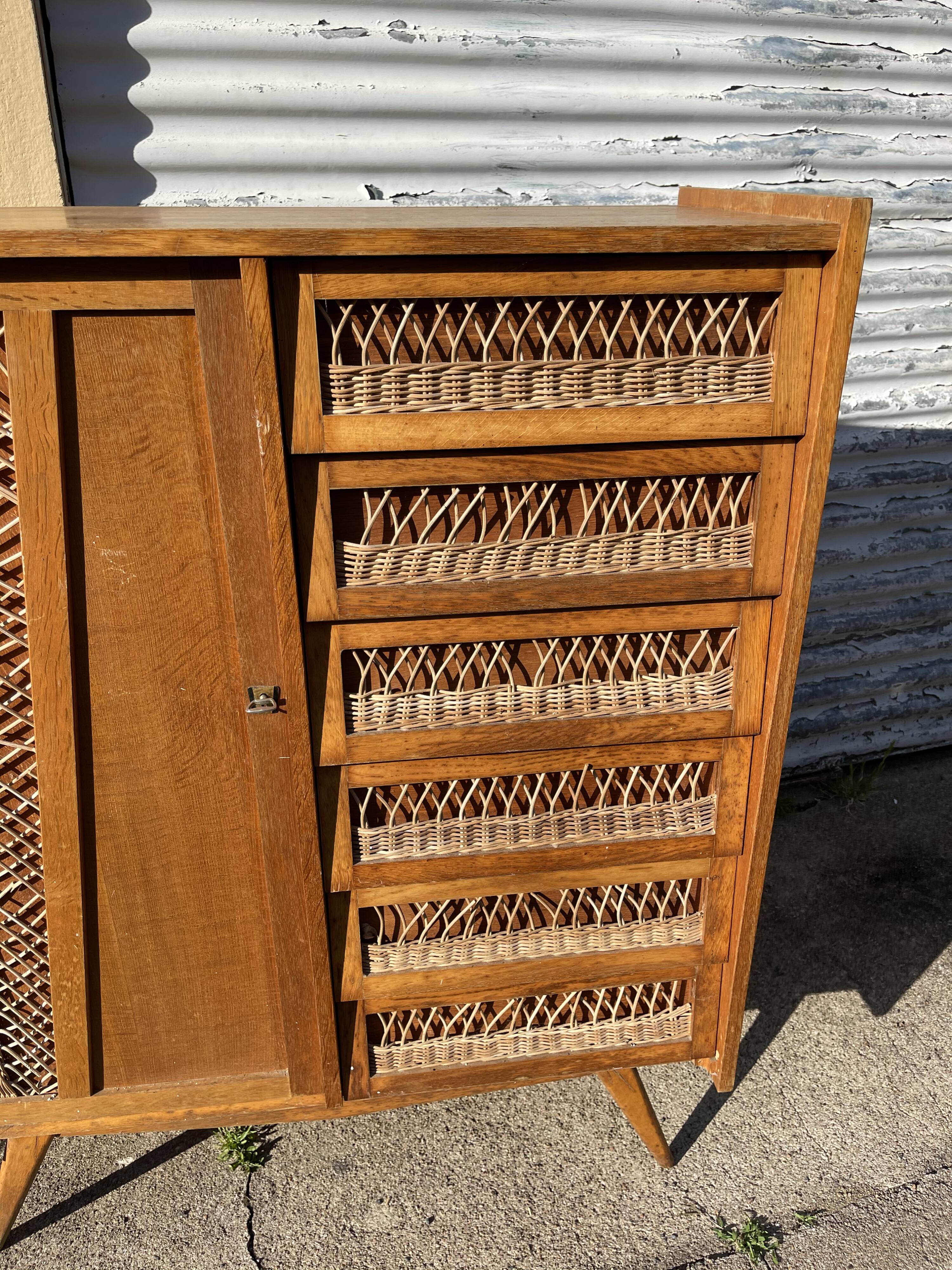 Wardrobe-chest of drawers vintage