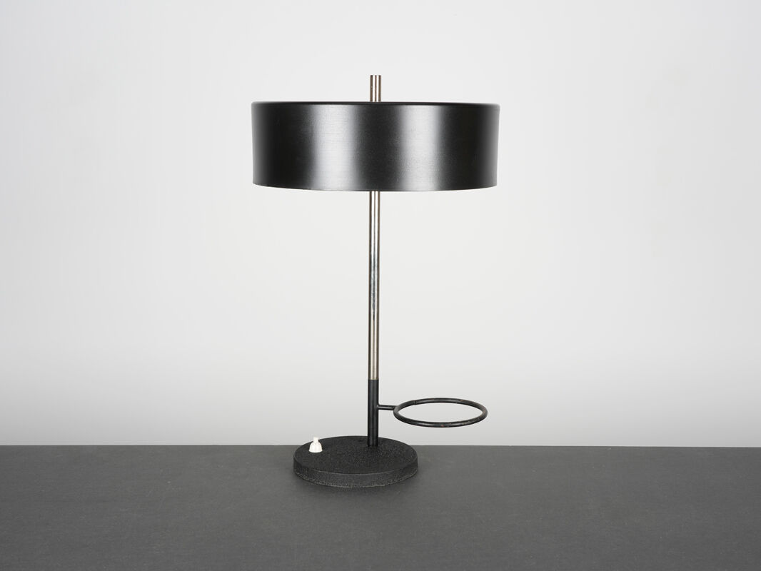Black Arlus lamp circa 1950