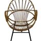 Rattan chair by Dirk van Sliedregt Rohe Noordwolde 1960 in the Netherlands