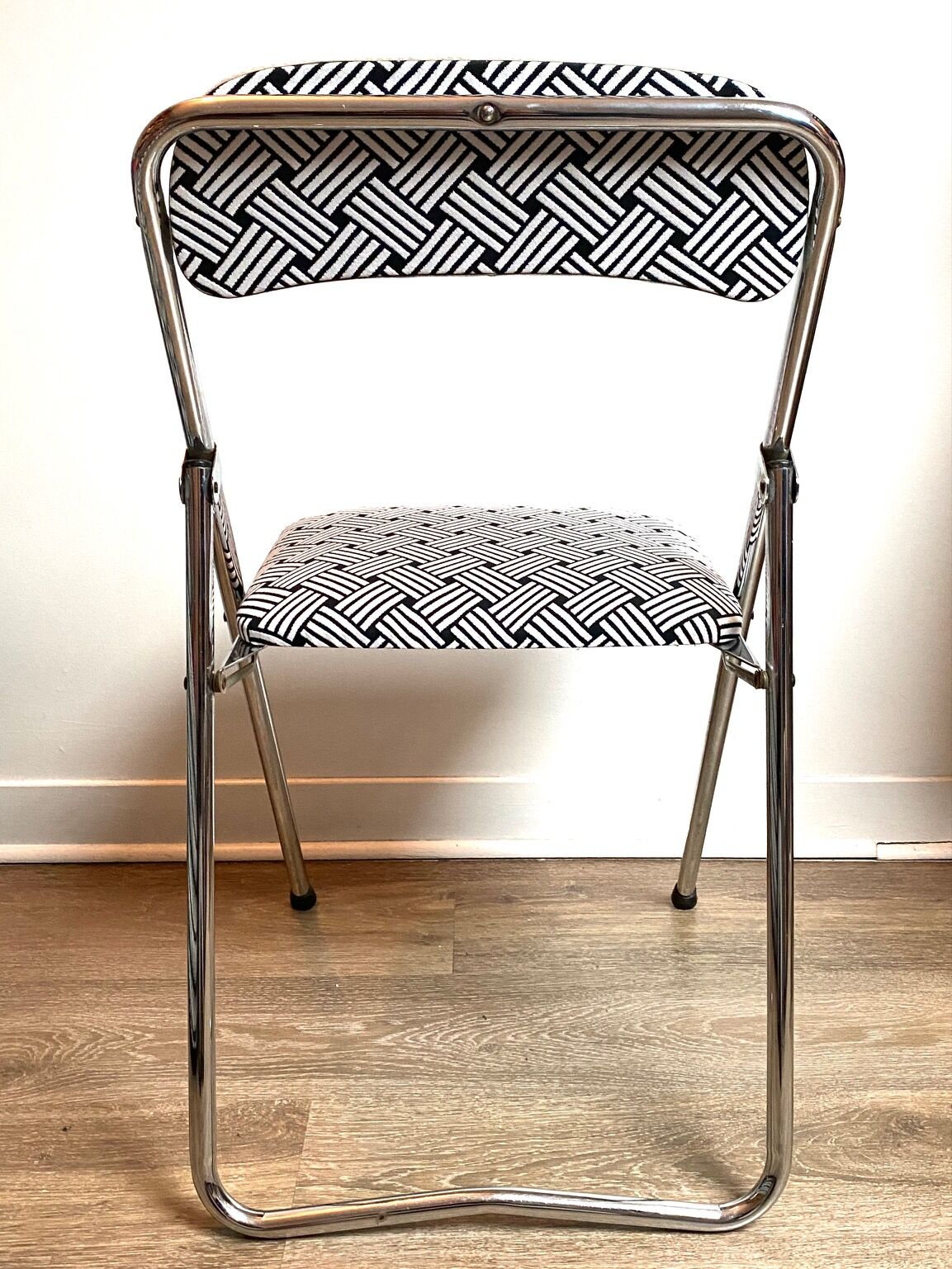 Folding chairs - 70s - upcycling