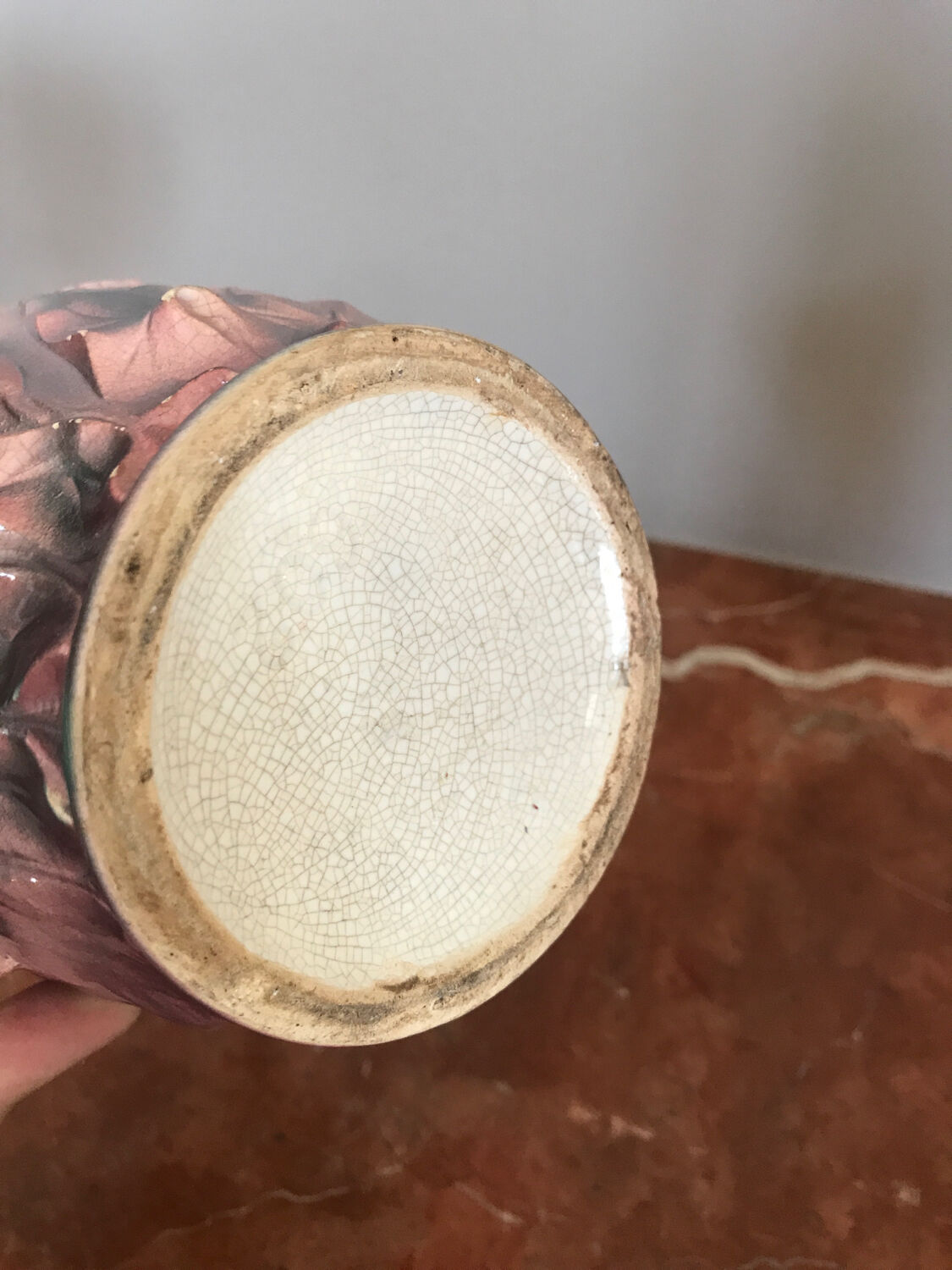 Pitcher in pink slip