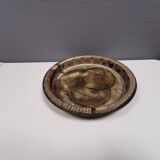 ceramic dish by Axel Larsen for his own company Axella Denmark 1970s.