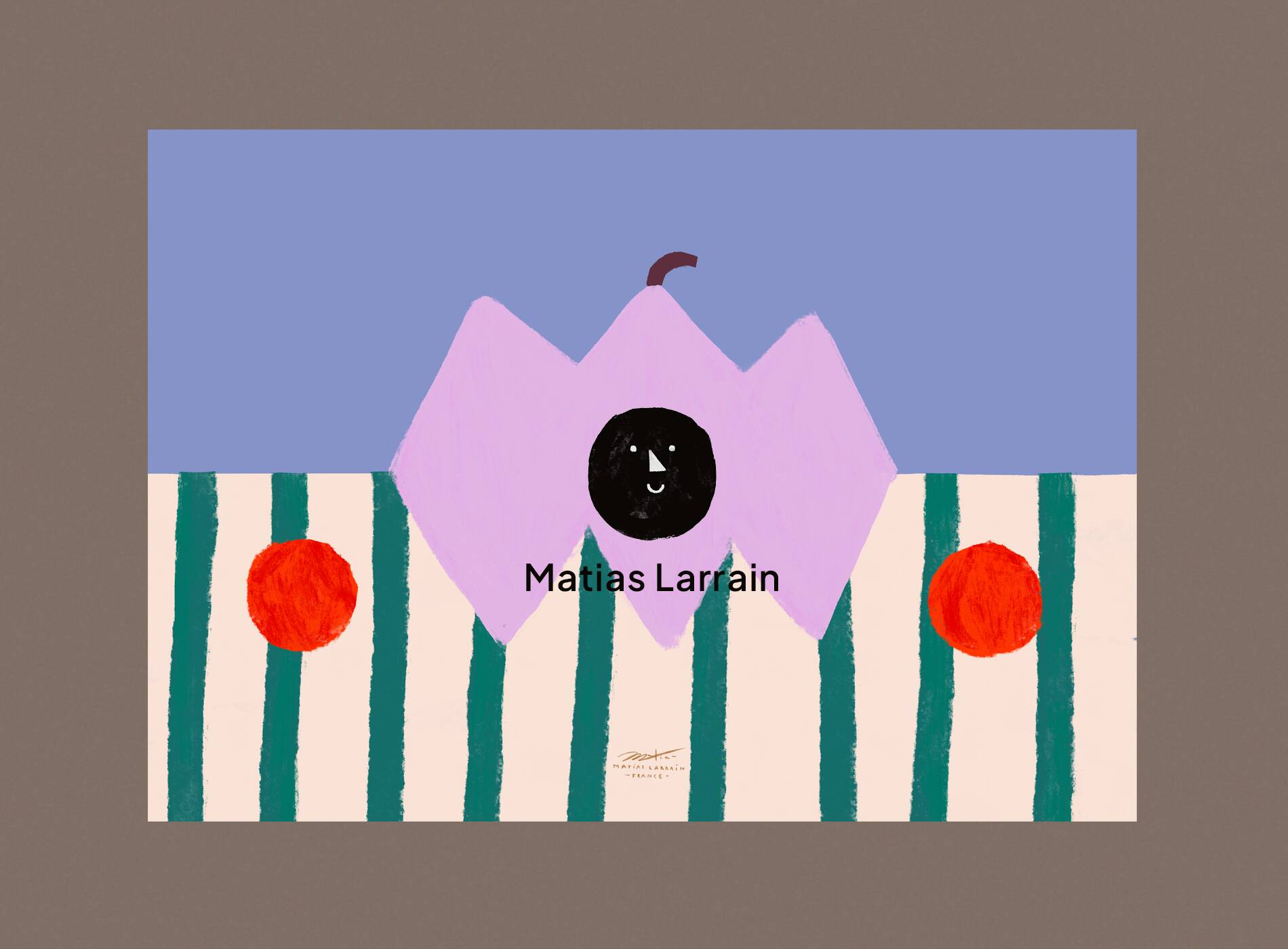 On the table I - Wall poster 70x50cm giclee quality