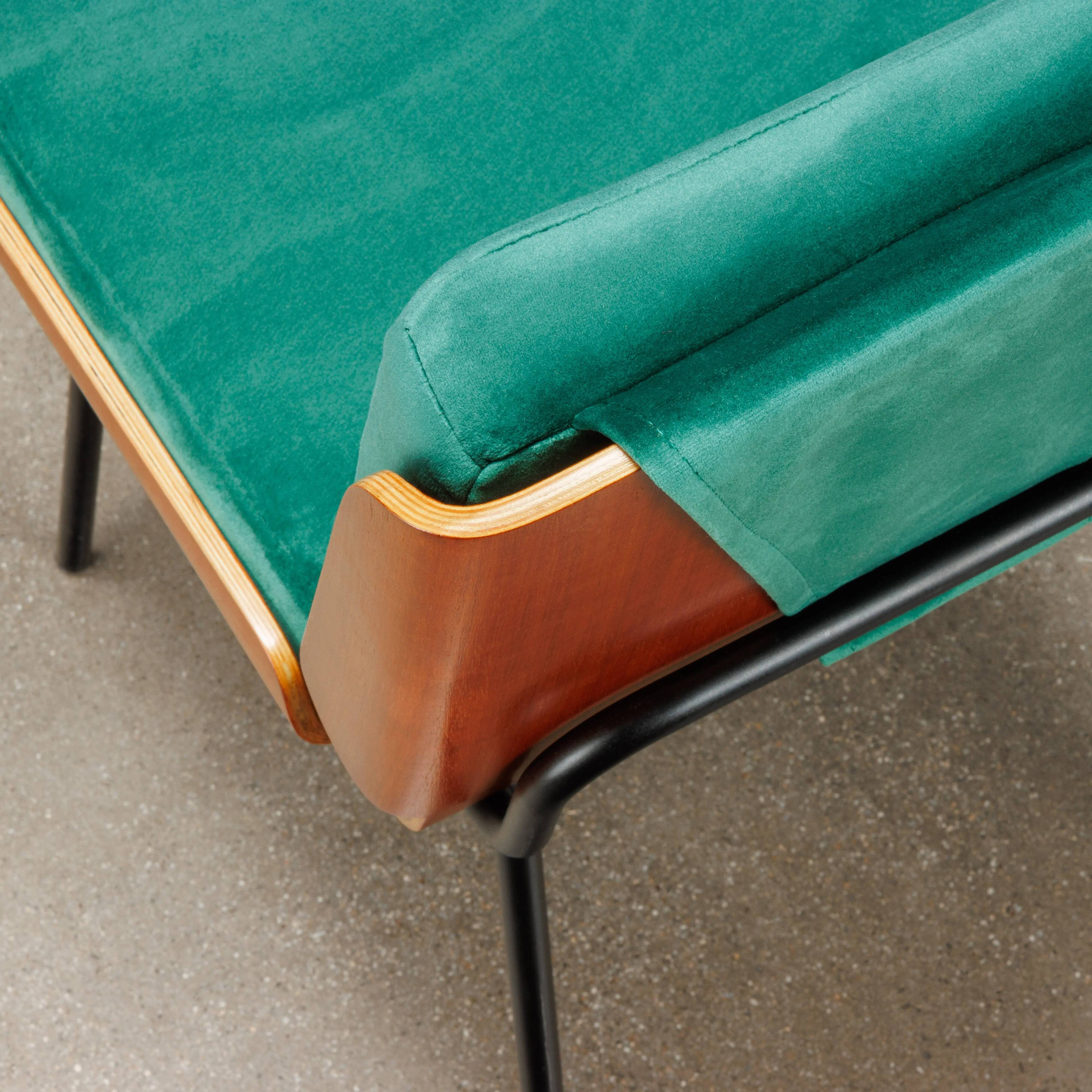 Lucania chair made by G. De Carlo for Arflex Italy 1950s
