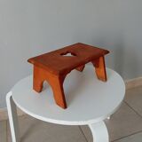 Vintage folk art stool