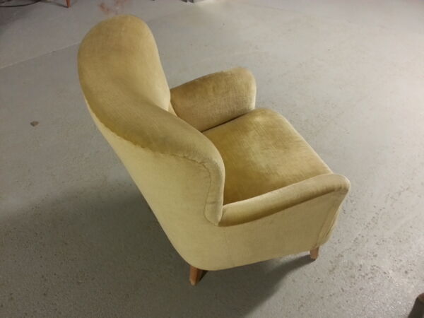 1/2 fauteuil bergere années 50 60 Theo Ruth pour artifort