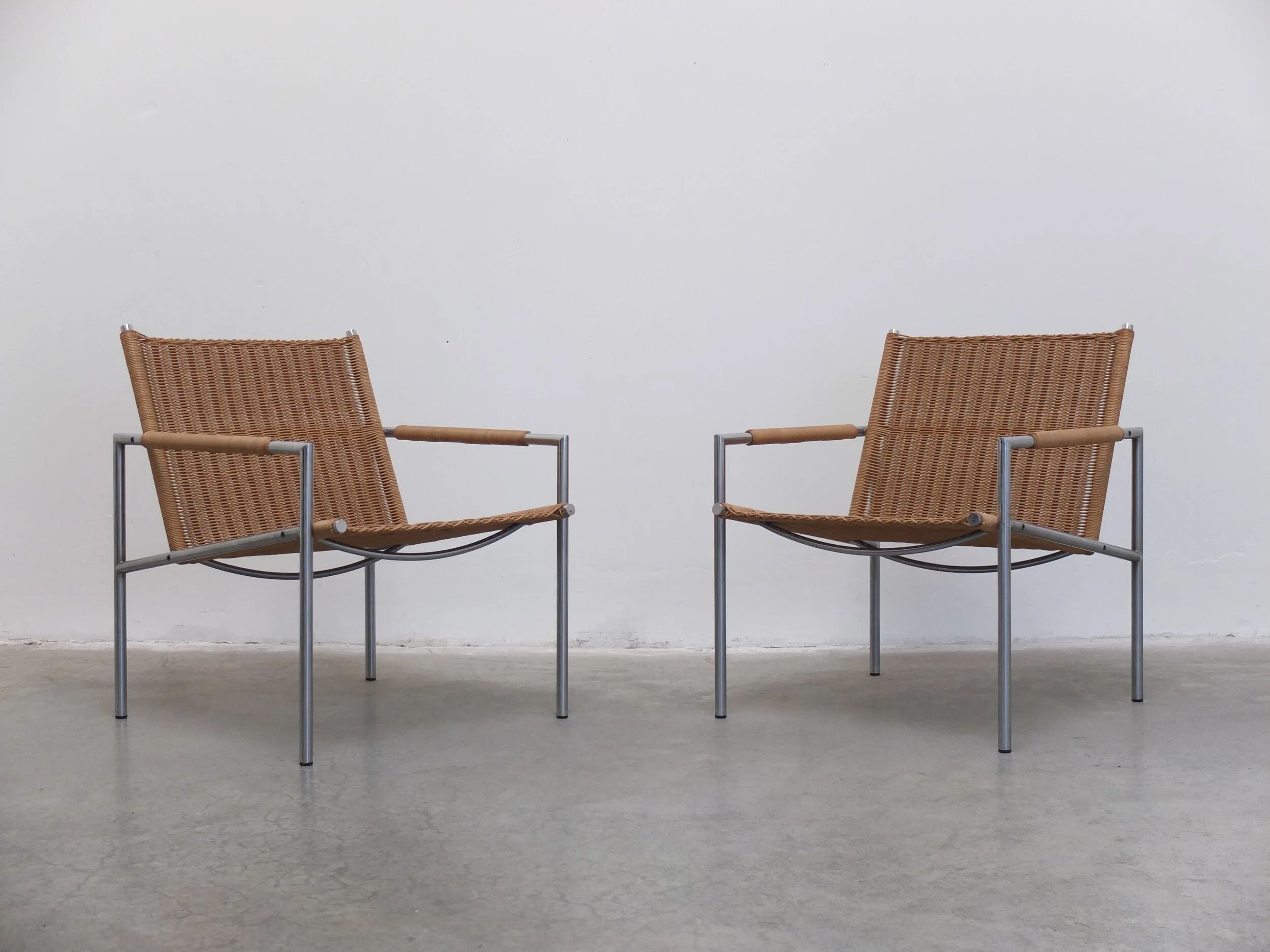 Pair of 'SZ01' lounge chairs by Martin Visser for 't Spectrum, 1960