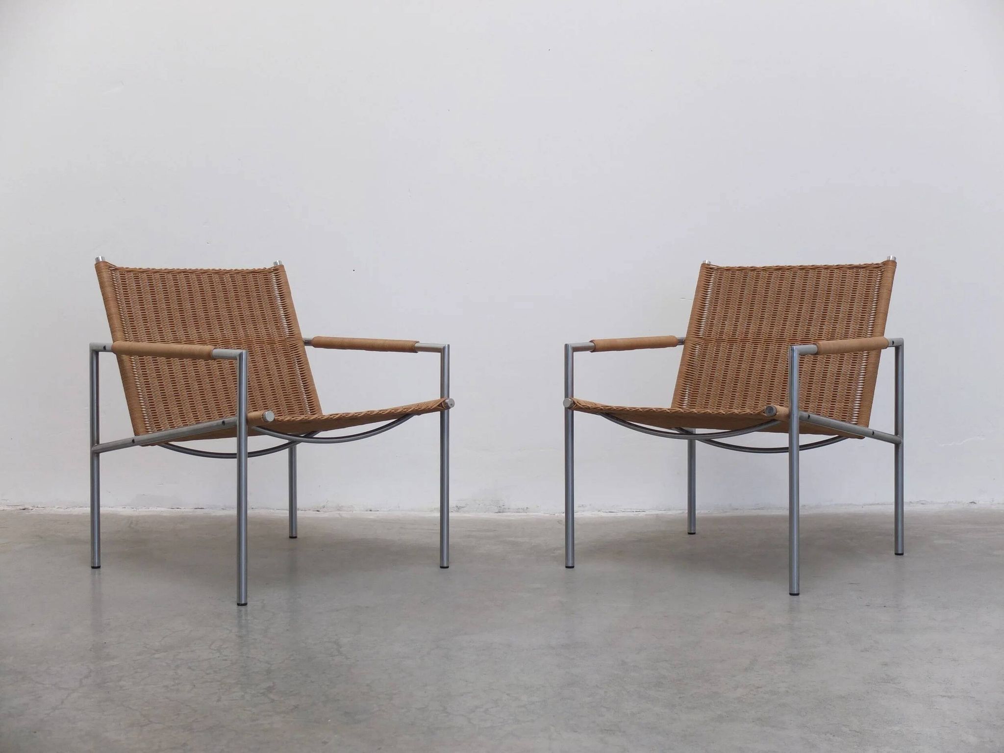 Pair of 'SZ01' lounge chairs by Martin Visser for 't Spectrum, 1960