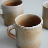 Set of 6 cups Grès du Marais