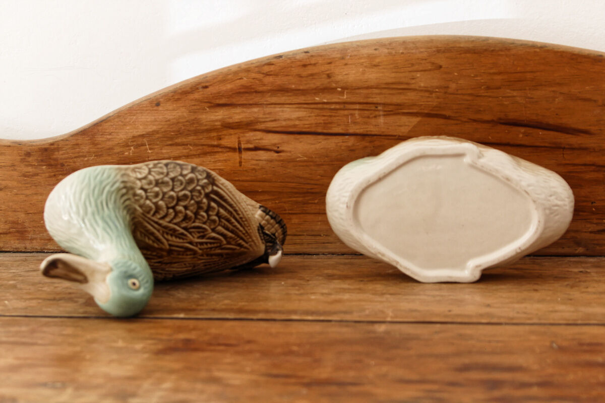 Ceramic duck terrine