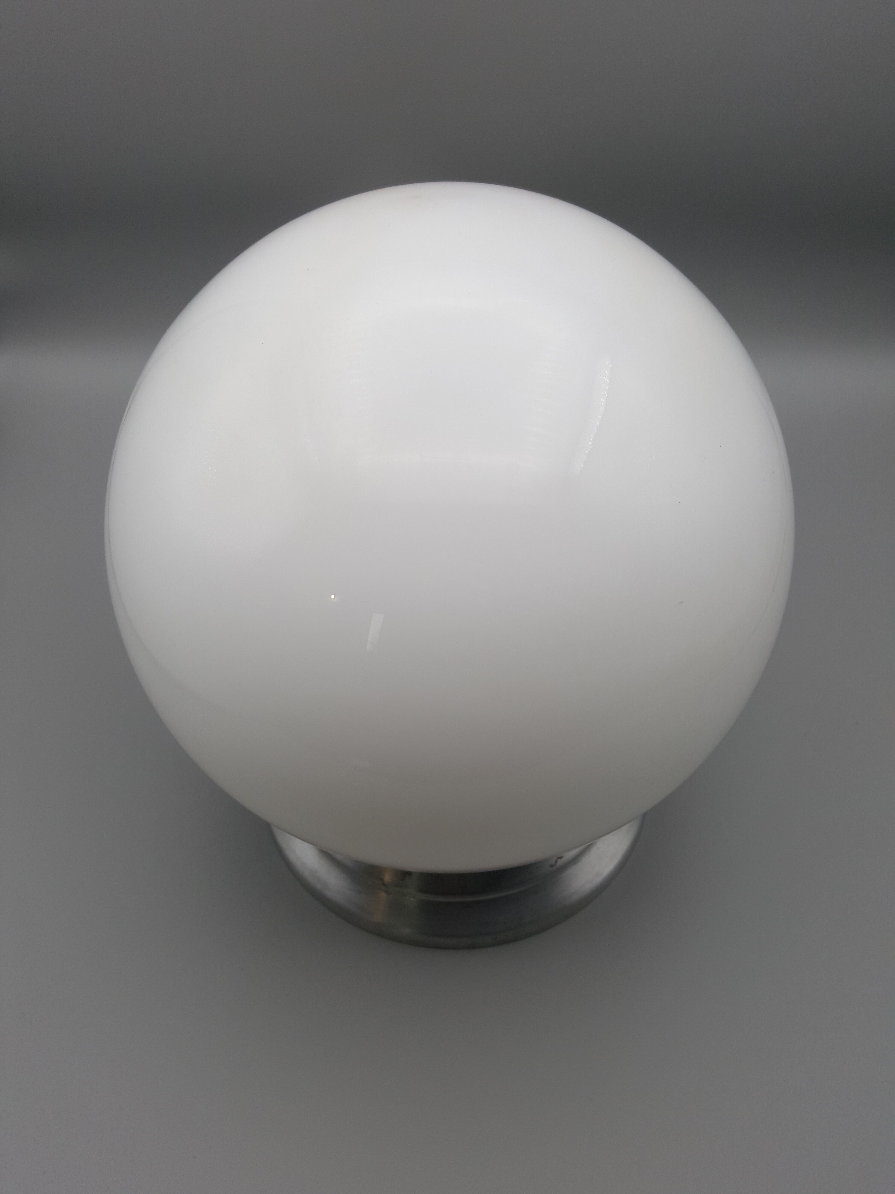 Ceiling ball globe vintage opaline glass