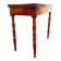 Table a jeu de style Louis Philippe en acajou et placage XIX siècle