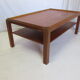 Table basse en teck vintage