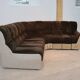 Midcentury seventies ‘snake harmonica’ modular sofa
