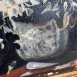 Oil painting, still life on canvas