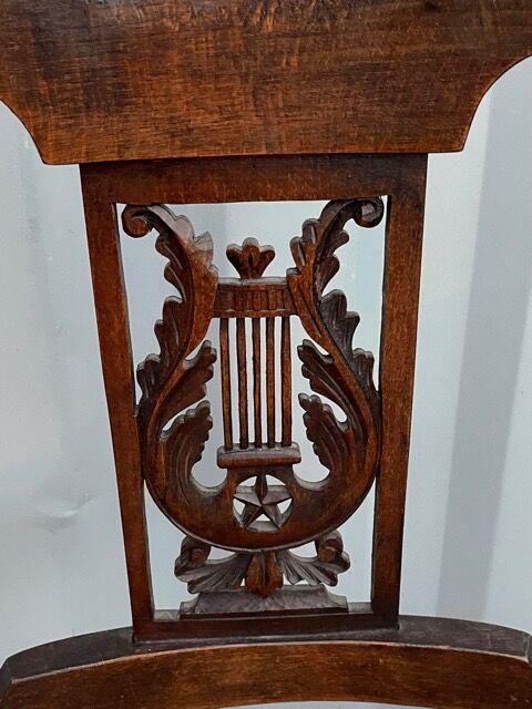 Nice pair of straw armchairs