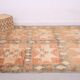Peach Vintage Moroccan Rug 200 x 298 cm - Berber Wool Rug - Handmade Rug