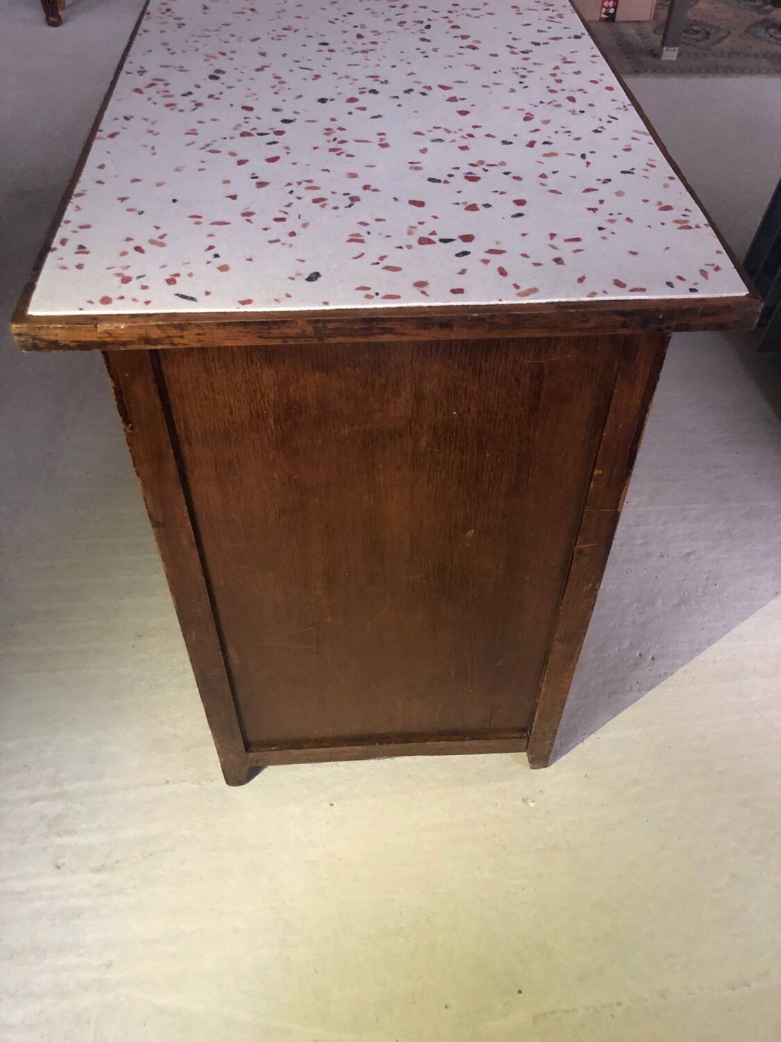 Restored old furniture / chest of drawers with 2 drawers