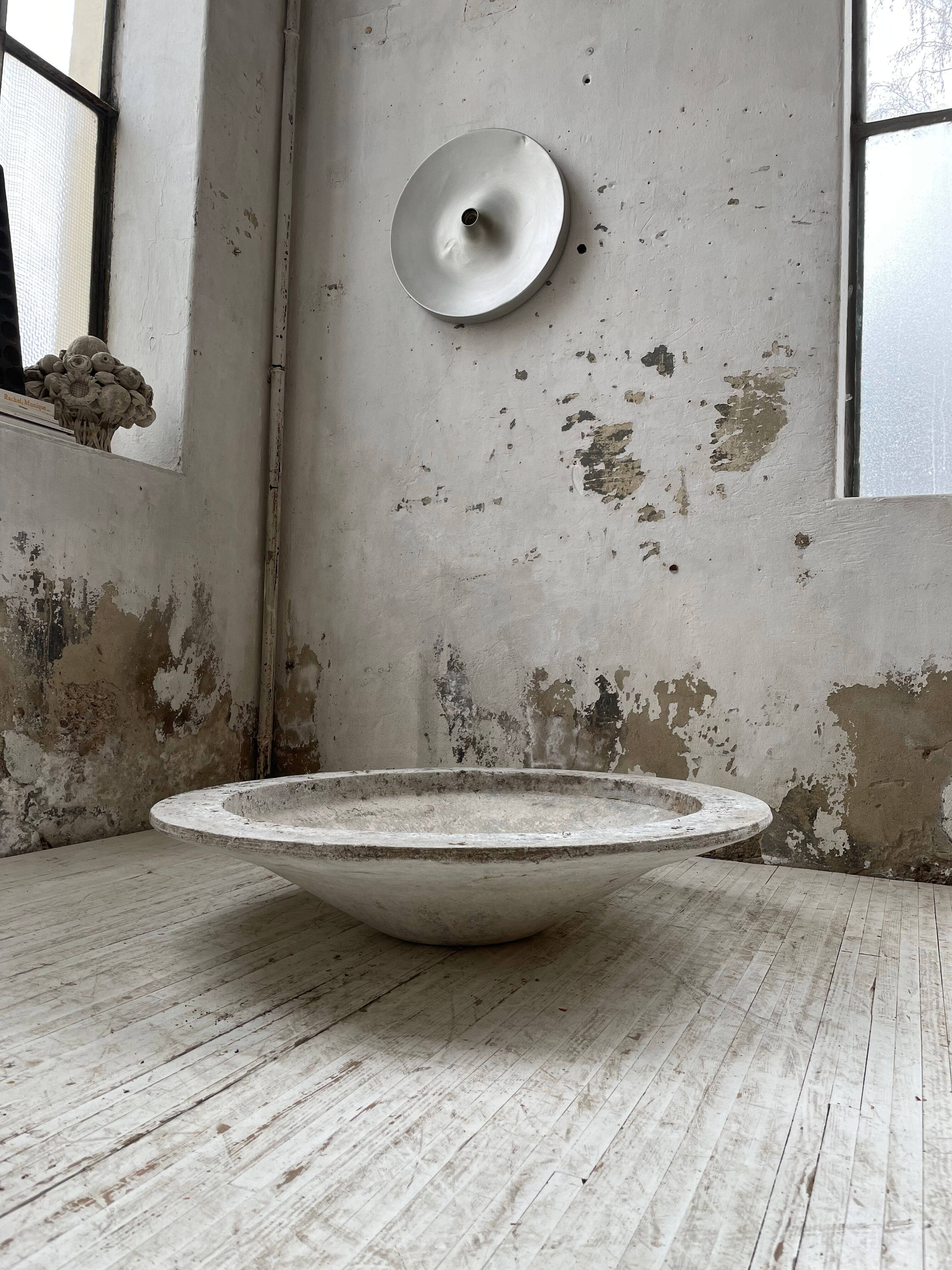 Garden basin Willy Guhl Eternit 90cm