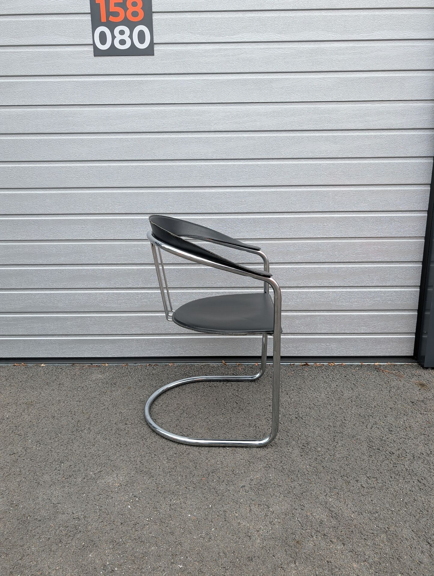 Set of 4 Canasta Arrben armchairs