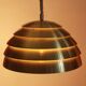 Lampe de plafond des années 1960 Hans-Agne Jakobsson en or