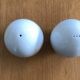 Service salière et poivrier en porcelaine Asimmetria Rosenthal