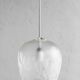 Czechoslovak Flakestone Glass Hanging Lamp, 1970s