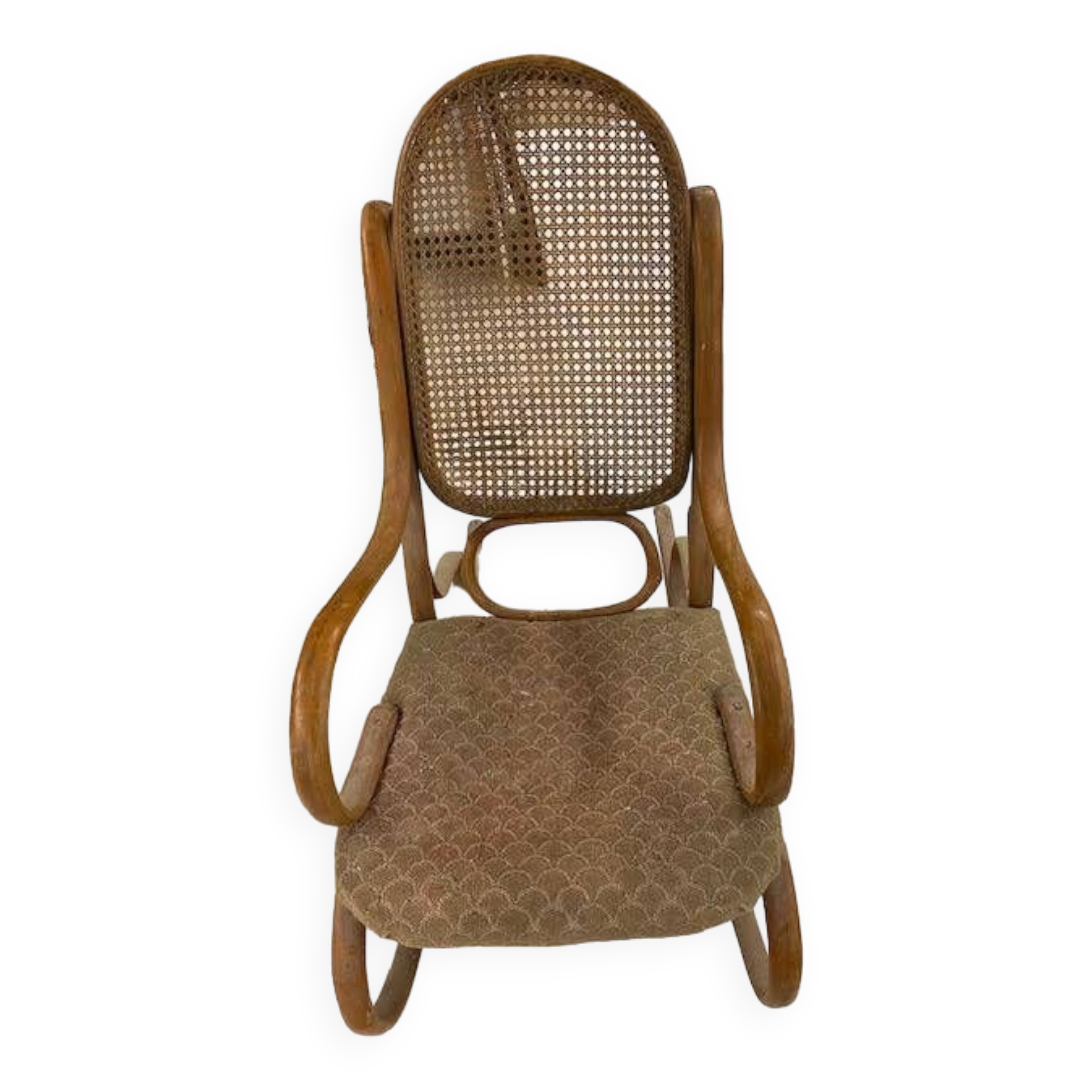 Wooden rocking chair