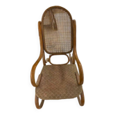 Rocking chair en bois