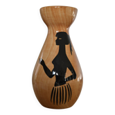 Grandjean Jourdan vase Vallauris 1950s-60s