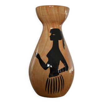 Grandjean Jourdan vase Vallauris 1950s-60s