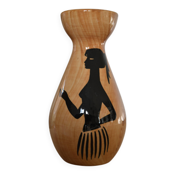 Grandjean Jourdan vase Vallauris 1950s-60s