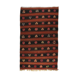 Anatolian handmade kilim rug 305 cm x 183 cm