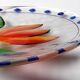 Large Kosta Boda Glass Plate by Ulrika Hydman Vallien / Sweden / 1991